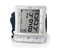 Blood pressure monitor closeup