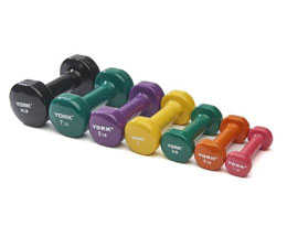 7 Exercise Weights of Different Calibers